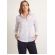 Camisa dudalina manga longa tricoline ft estampado feminina - branca
