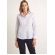 Camisa dudalina manga longa tricoline ft estampado feminina - branca