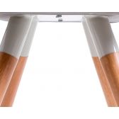 POLTRONA MILA - MARROM BASE TRIGO