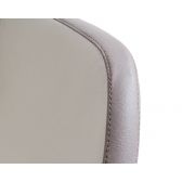 POLTRONA MILA - MARROM BASE TRIGO