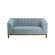 SOFA ITAPUÃ - 2 LUGARES - AZUL