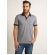 Polo Dudalina manga curta Jacquard masculina