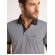 Polo Dudalina manga curta Jacquard masculina